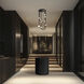 Tableau LED 20.5 inch Black Indoor Ceiling Lighting in 3000K