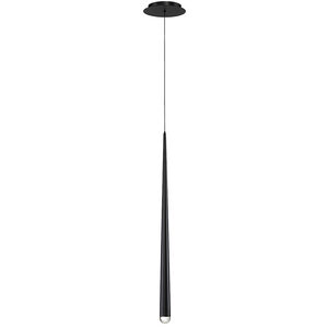 Modern Forms Cascade LED 2 inch Black Pendant Ceiling Light in 1, Round, 28in. PD-41728-BK - Open Box