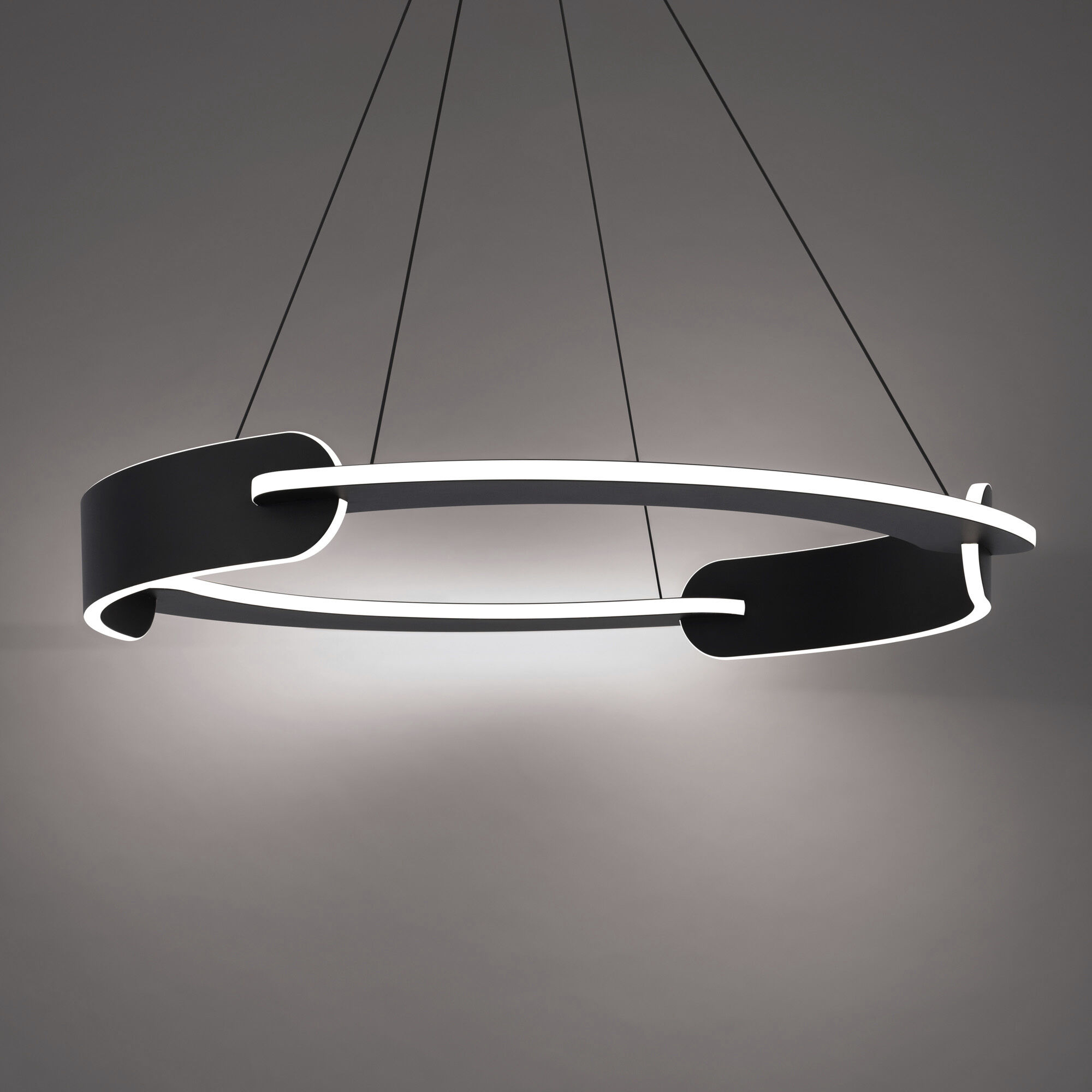 Ilios 4 Light 29 inch Black Pendant Ceiling Light