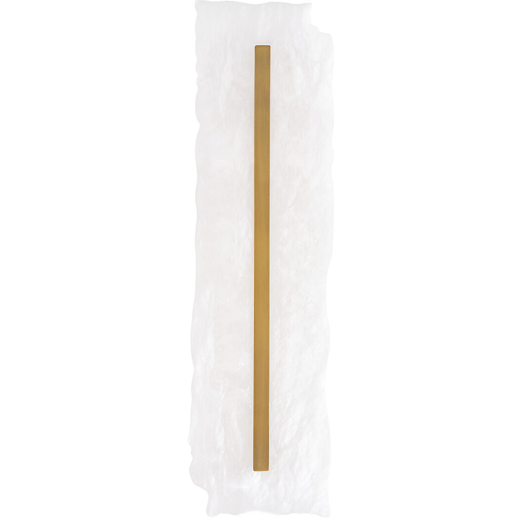 Taffeta Indoor Wall Lighting in Aged Brass