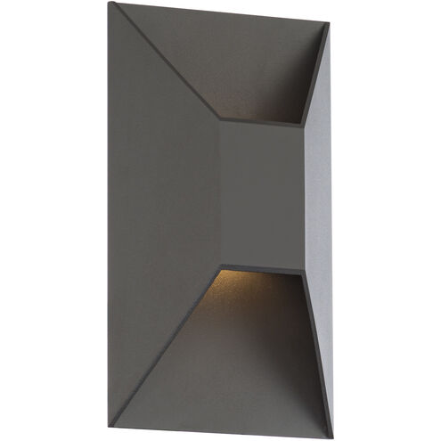 Maglev LED 6 inch Bronze Outdoor Wall Light in 4000K