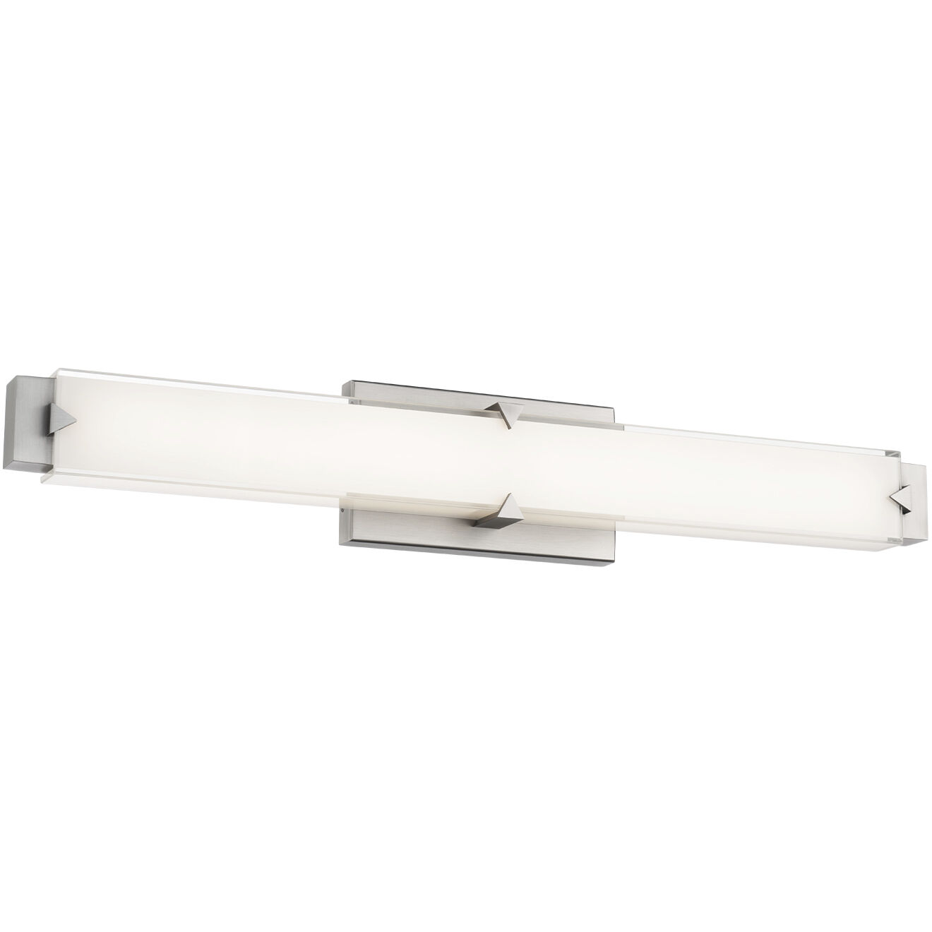 Carlisle Indoor Wall Lighting in 2700K, Brushed Nickel
