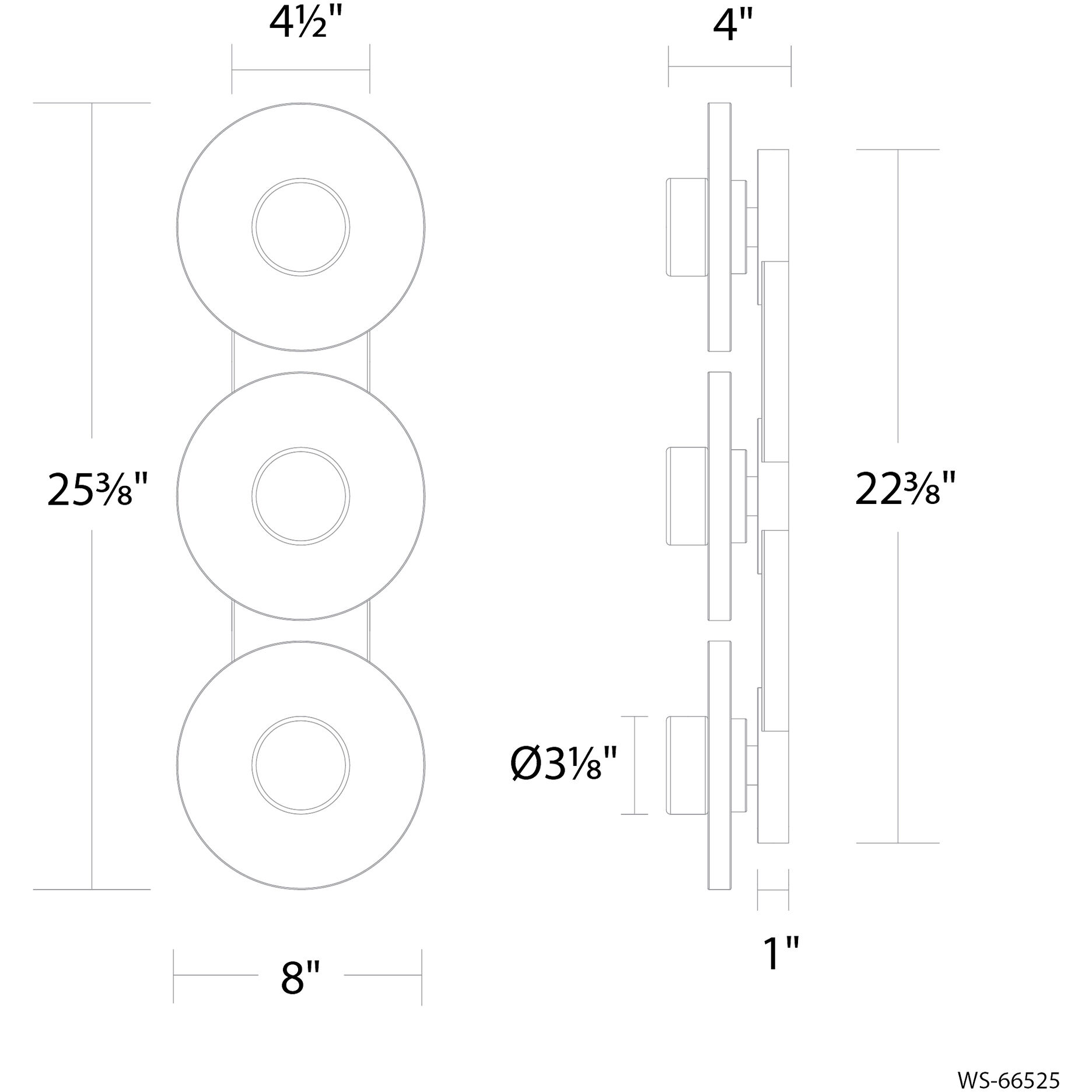 Fresco Indoor Wall Lighting in Brushed Nickel