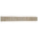 Magnate LED 27 inch Beige Travertine and Aged Brass Bath Vanity & Wall Light