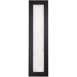 Frost LED 28 inch Black Outdoor Wall Light in 28in.
