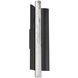 Rapper LED 2.5 inch Black ADA Wall Sconce Wall Light