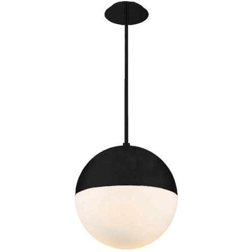 Punk Led Modern Forms PD-24614-BK Punk LED 14 inch Black Pendant Ceiling Light ...