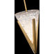 Kiernan LED 7.88 inch Aged Brass Mini-Pendant Ceiling Light