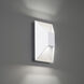 Maglev LED 5.5 inch White Outdoor Wall Light in 3500K