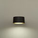 Marimba LED 8.06 inch Black Gold Leaf Pendant Ceiling Light in 8in.