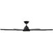 Hydra 80 inch Bronze Downrod Ceiling Fan in 3500K