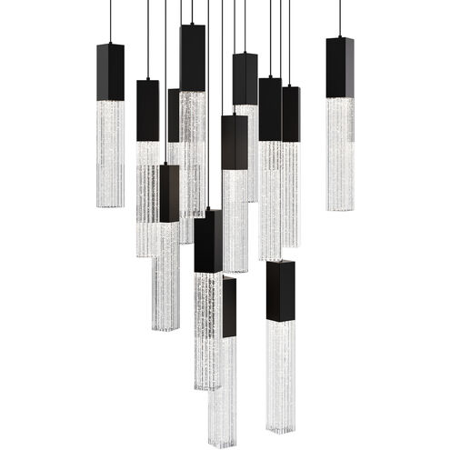 Cinema LED 20 inch Black Indoor Hanging Lighting Ceiling Light