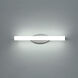 Mini Loft LED 18 inch Brushed Nickel Bath Vanity & Wall Light in 18in.