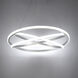 Veloce LED 38 inch Titanium Chandelier Ceiling Light in 38in.