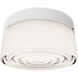 Tuck LED 5.38 inch White Outdoor Flush Mount