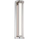 Iconix LED 20 inch Polished Nickel Bath Vanity & Wall Light