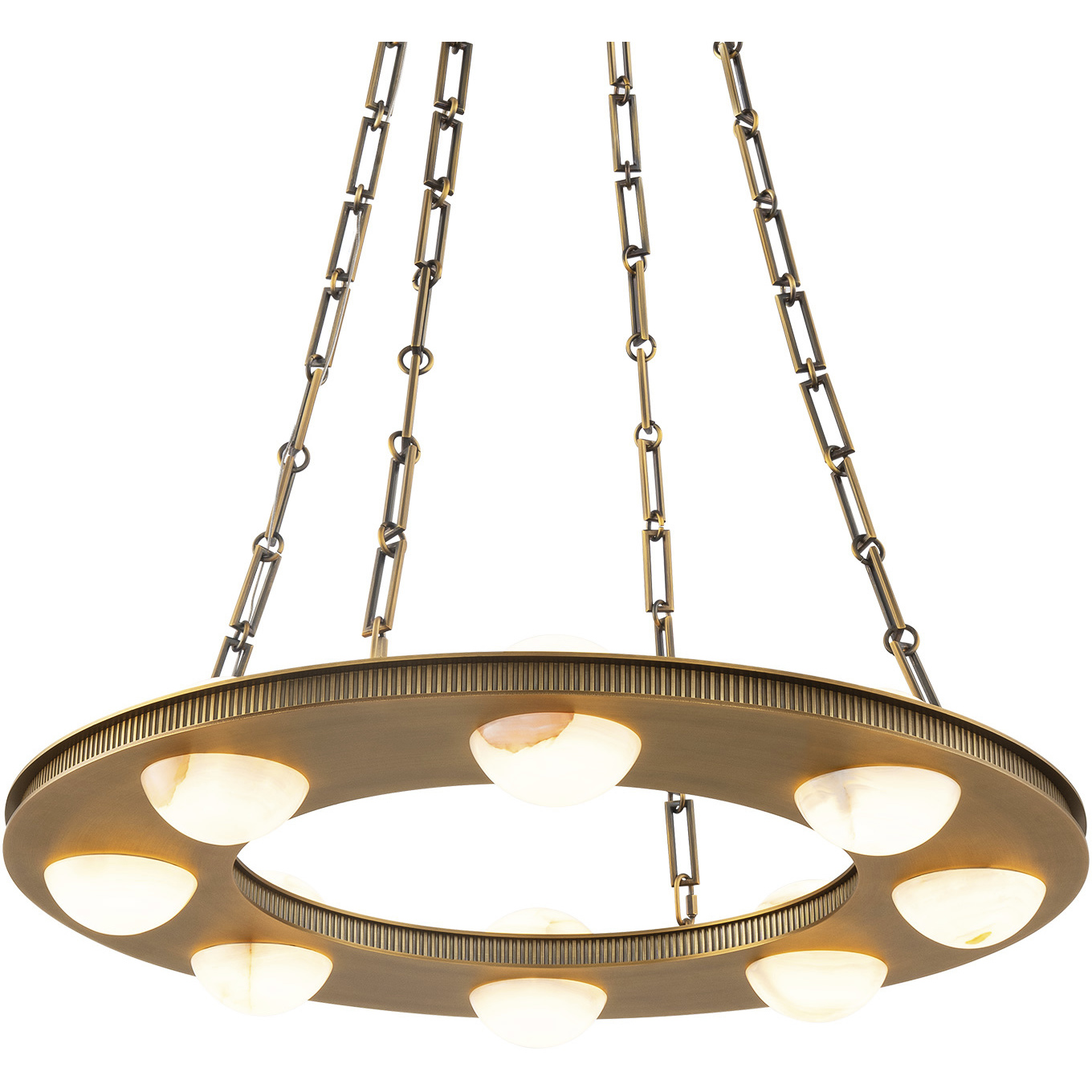 Lorelei LED 28 inch Aged Brass Pendant Ceiling Light