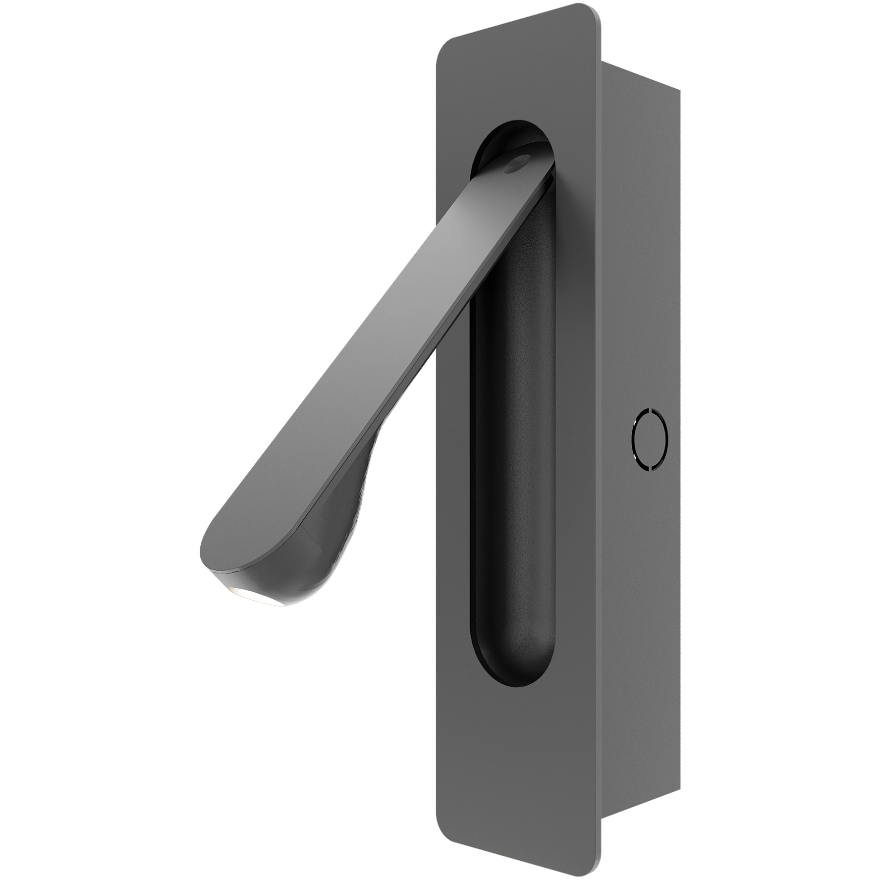 Line Up LED 2.25 inch Black ADA Indoor Wall Lighting