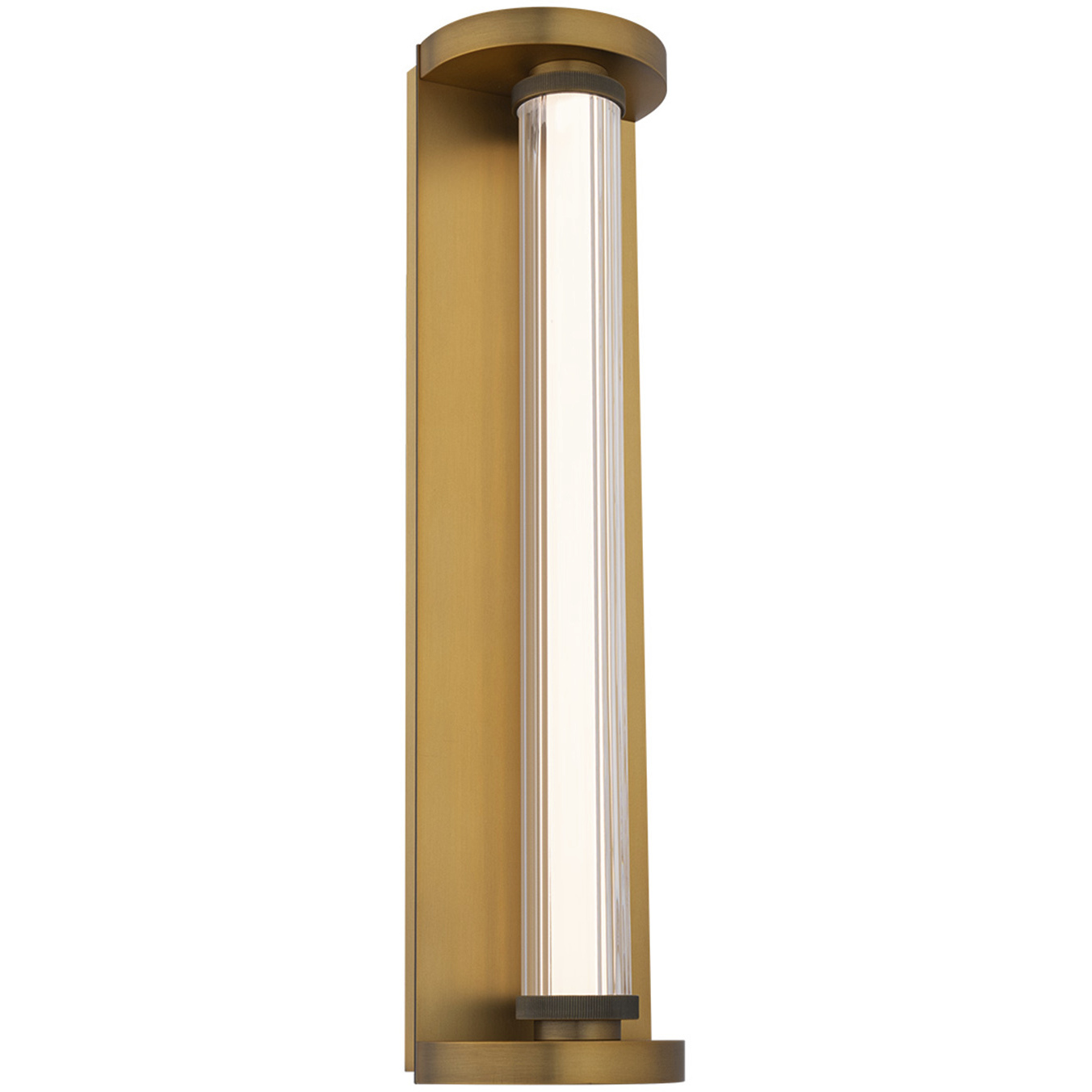 Iconix LED 20 inch Aged Brass Bath Vanity & Wall Light
