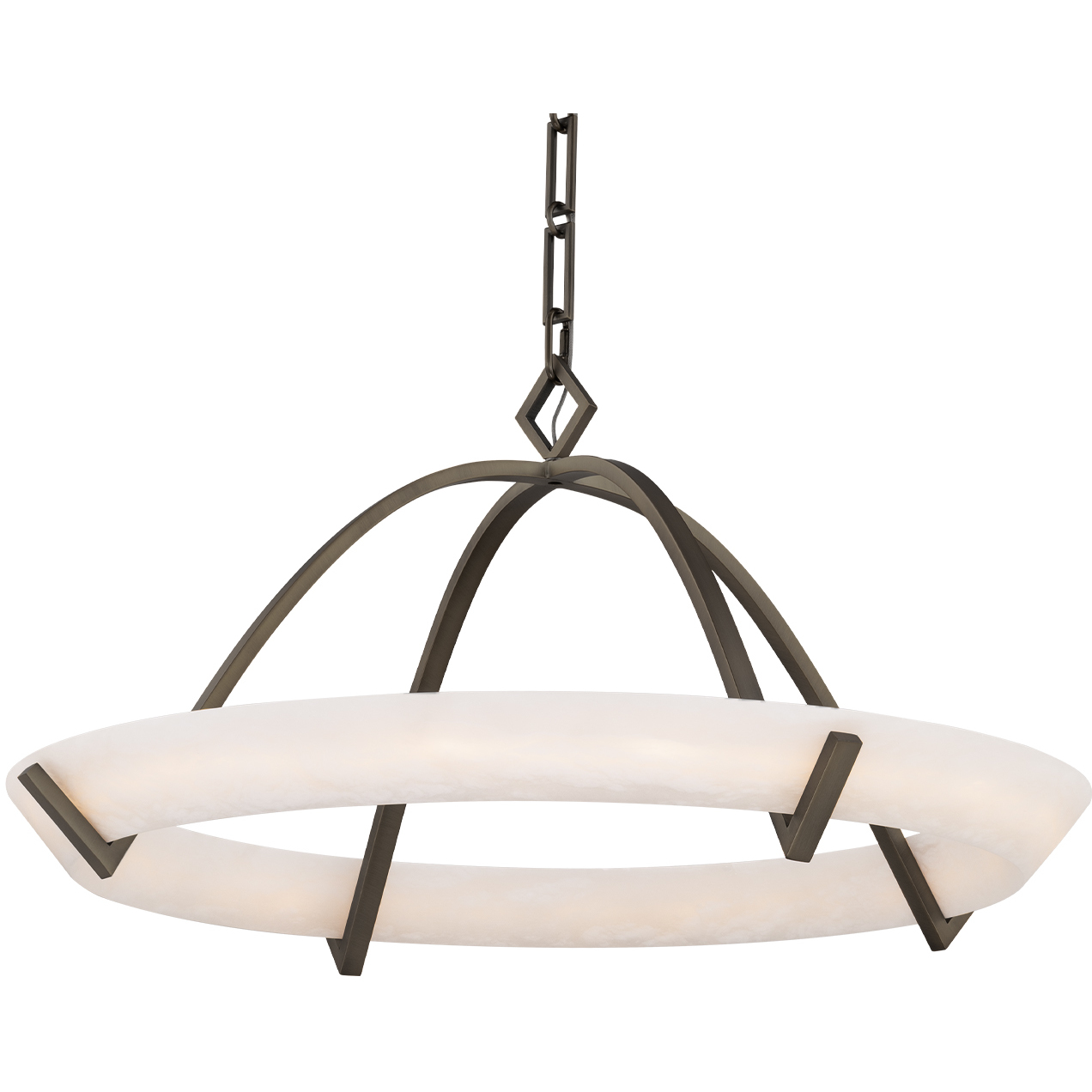 Copa LED 25.63 inch Antique Nickel Indoor Hanging Lighting Ceiling Light