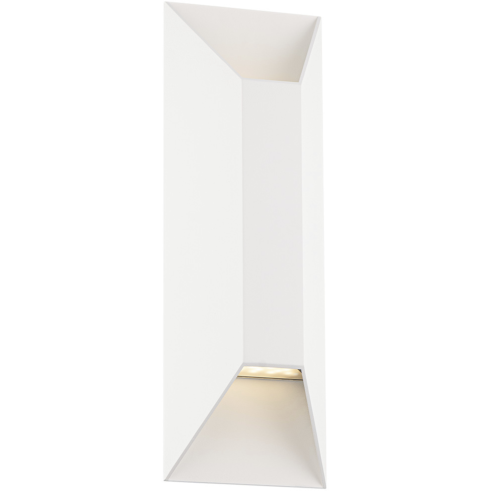 Maglev 2 Light 16 inch White Outdoor Wall Light in 3000K