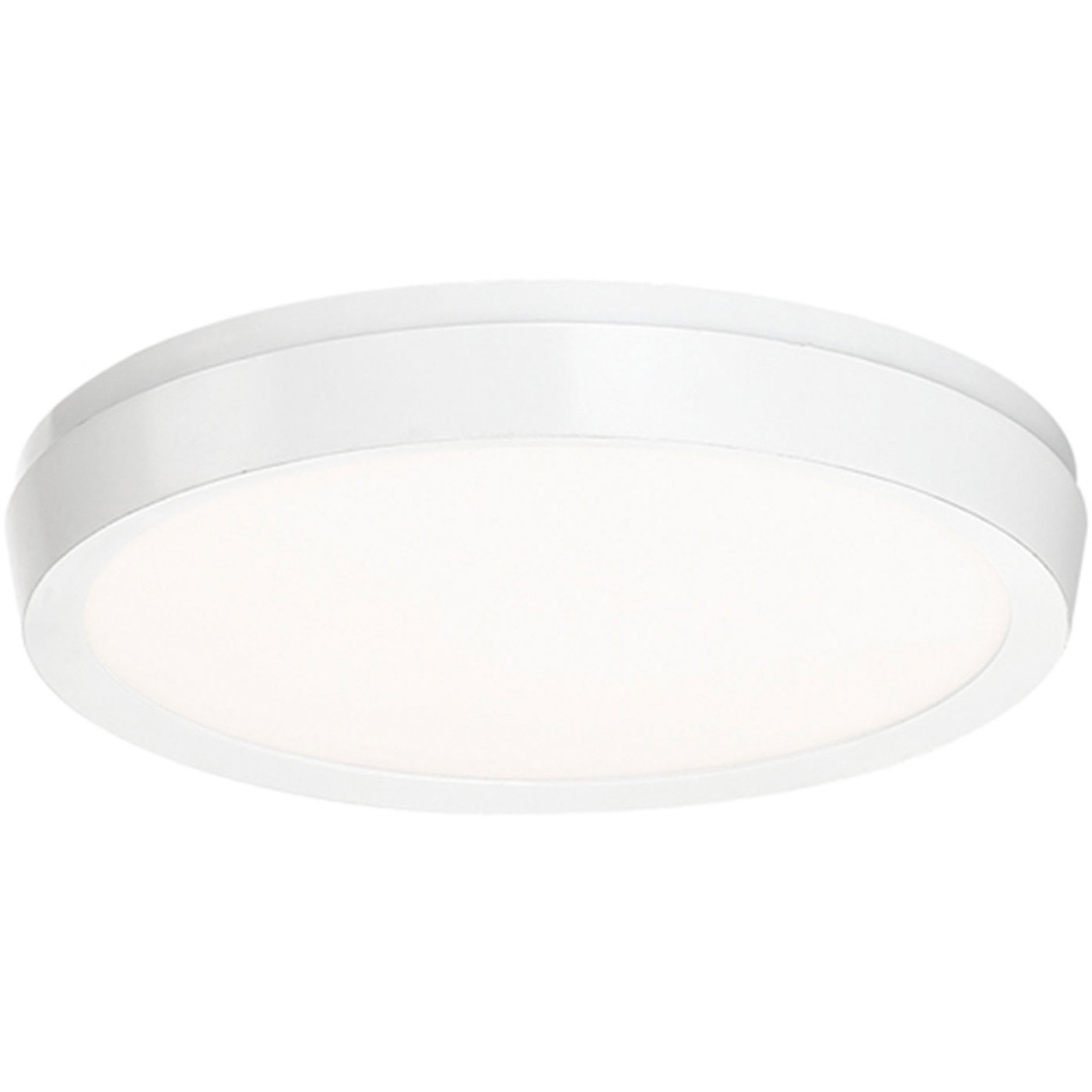 Argo 1 Light 7 inch White Flush Mount Ceiling Light