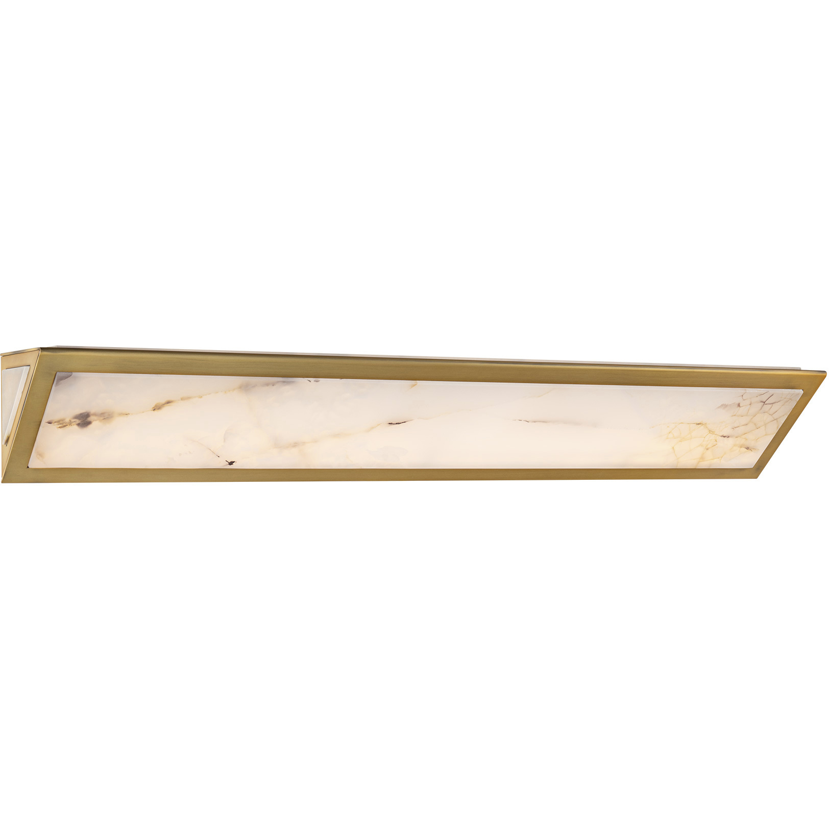 Lena LED 36 inch Aged Brass Bath Vanity & Wall Light