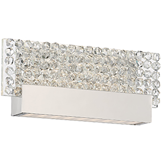 Quantum LED 12 inch Polished Nickel Bath Vanity & Wall Light