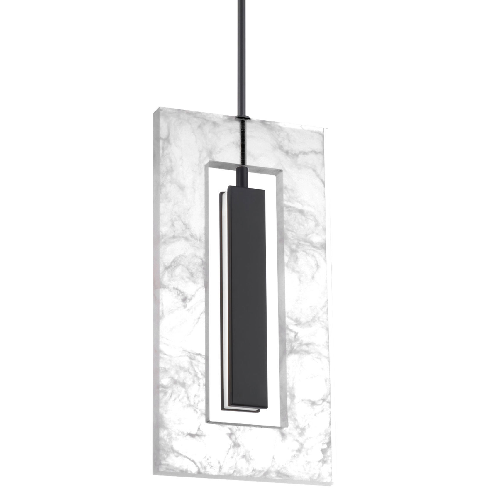 Cambria 1 Light 1.25 inch Black Mini Pendant Ceiling Light