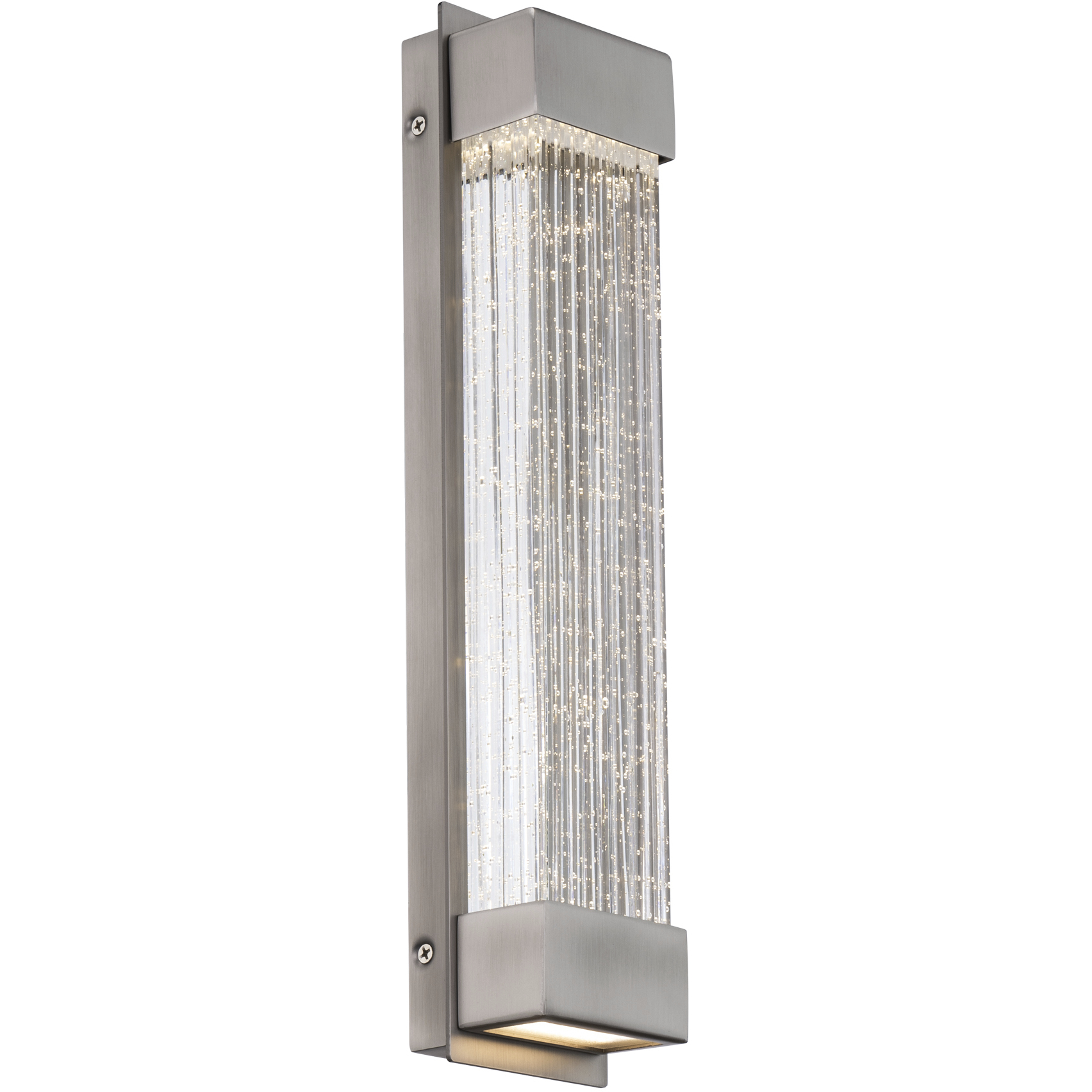 Tower LED 2.38 inch Brushed Nickel ADA Indoor Wall Lighting