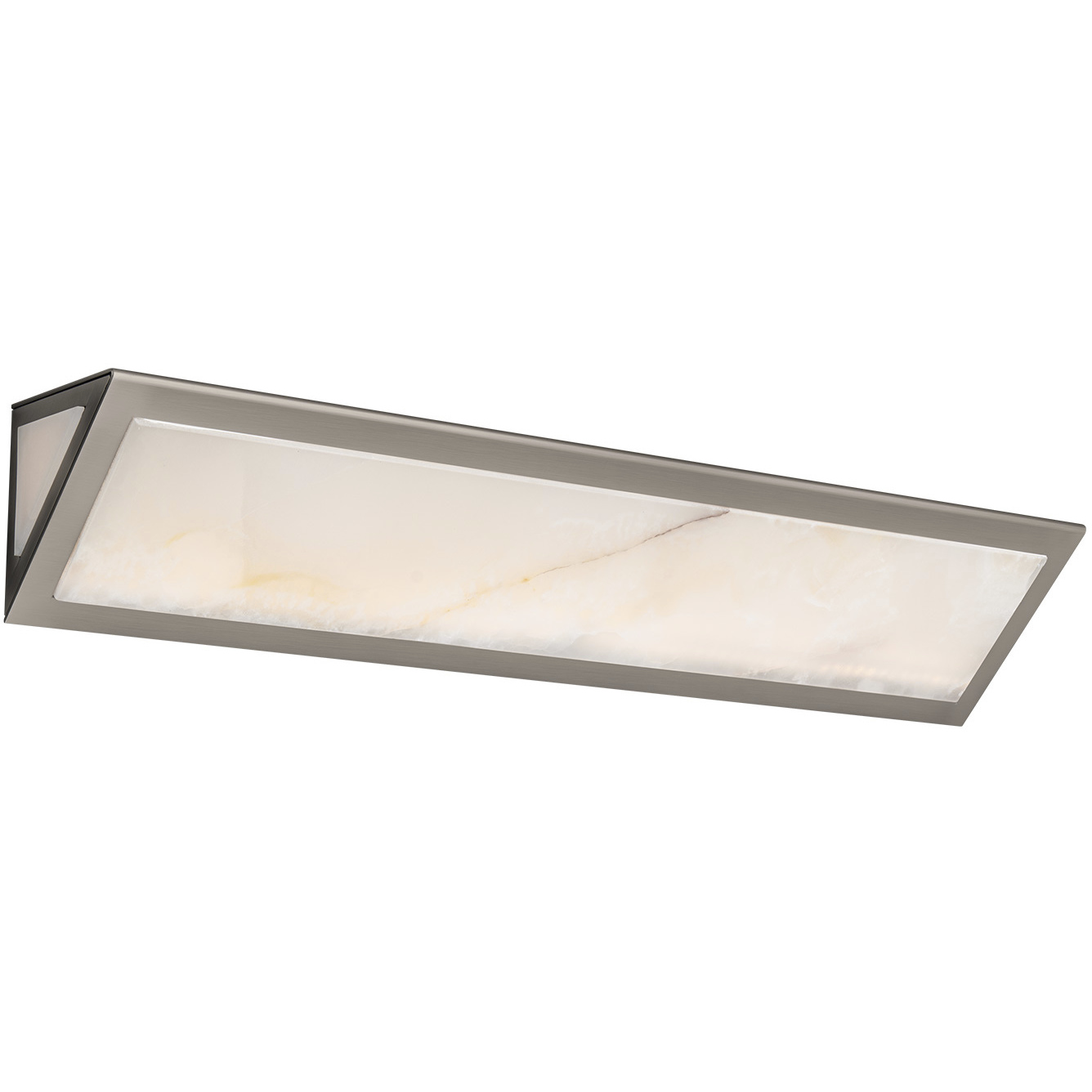 Lena LED 28 inch Brushed Nickel Bath Vanity & Wall Light