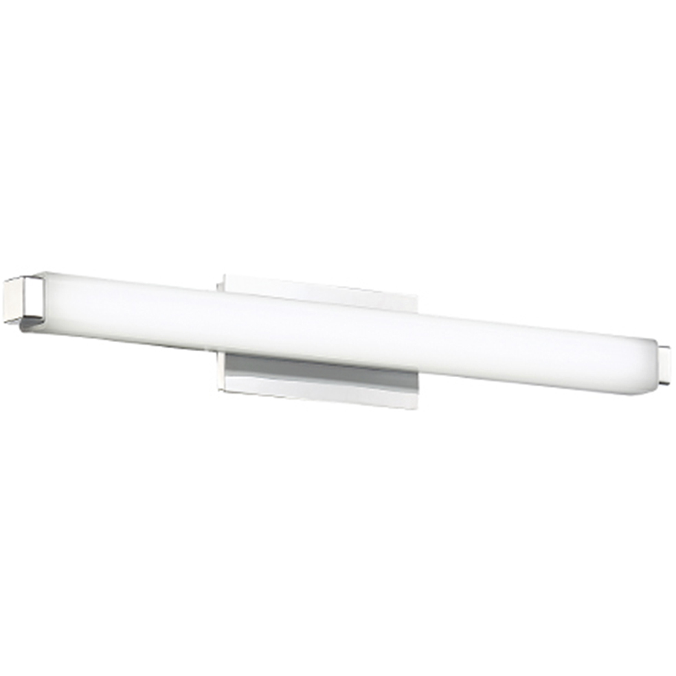 Mini Vogue LED 19.75 inch Chrome Bath Vanity & Wall Light in 3500K, 18in.