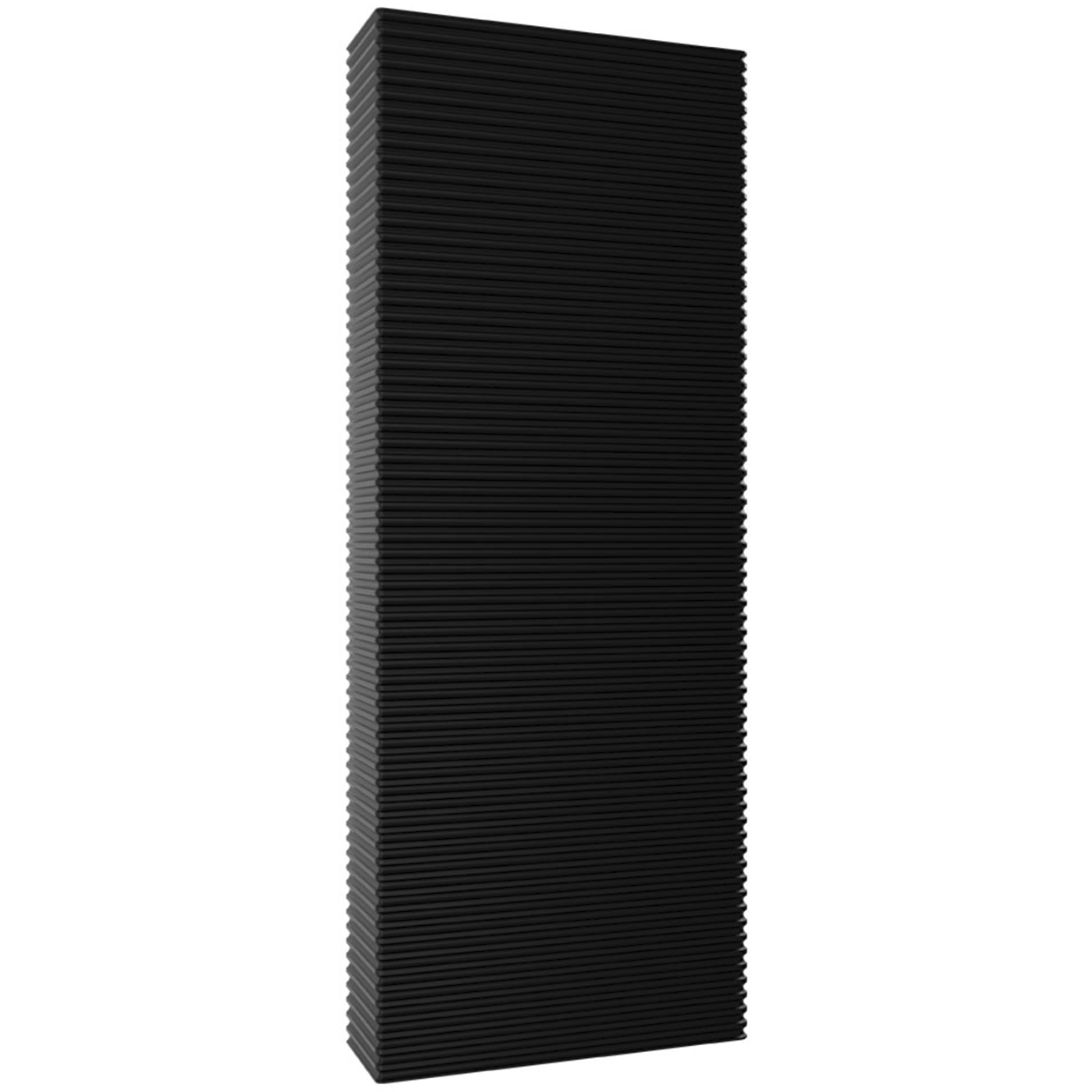 Pillar LED 16.13 inch Black Outdoor Wall Lighting in 4000K