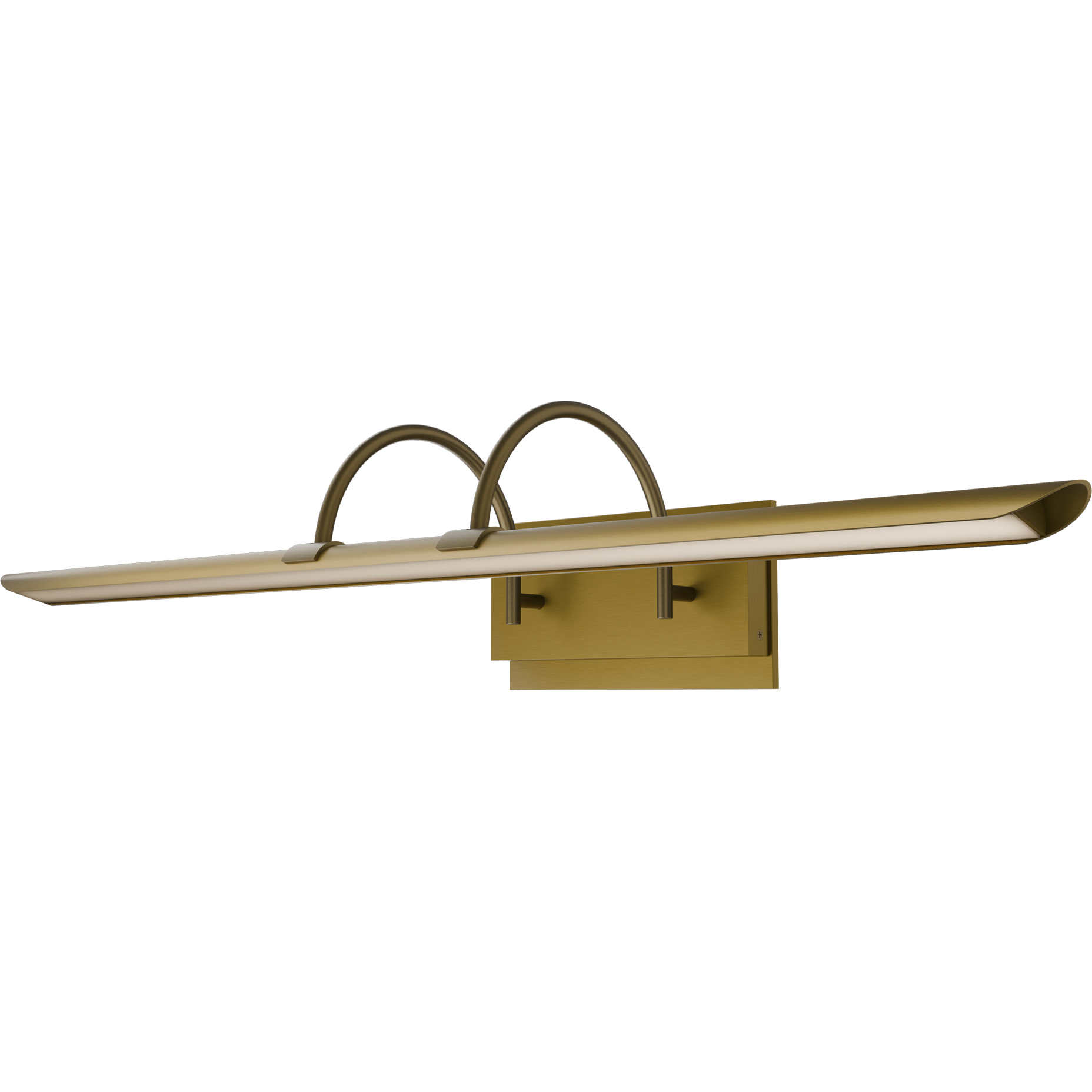 Ansel LED 8.88 inch Aged Brass Indoor Wall Lighting in 4000K