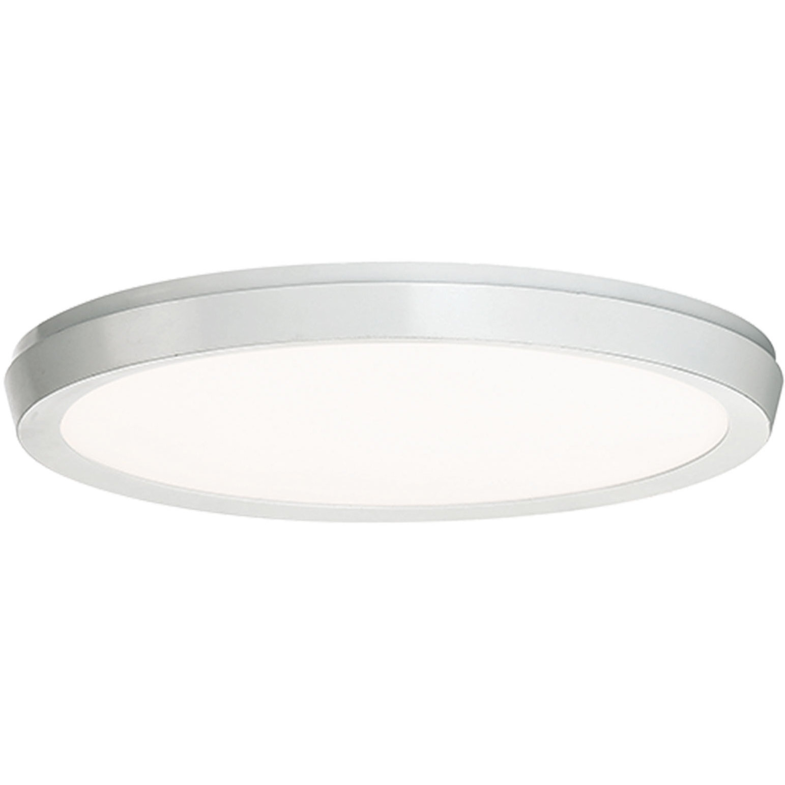 Argo 1 Light 11 inch Brushed Nickel Flush Mount Ceiling Light