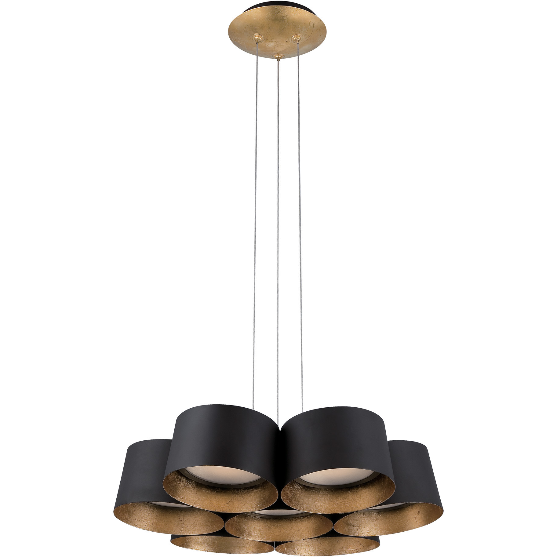 Marimba led top chandelier