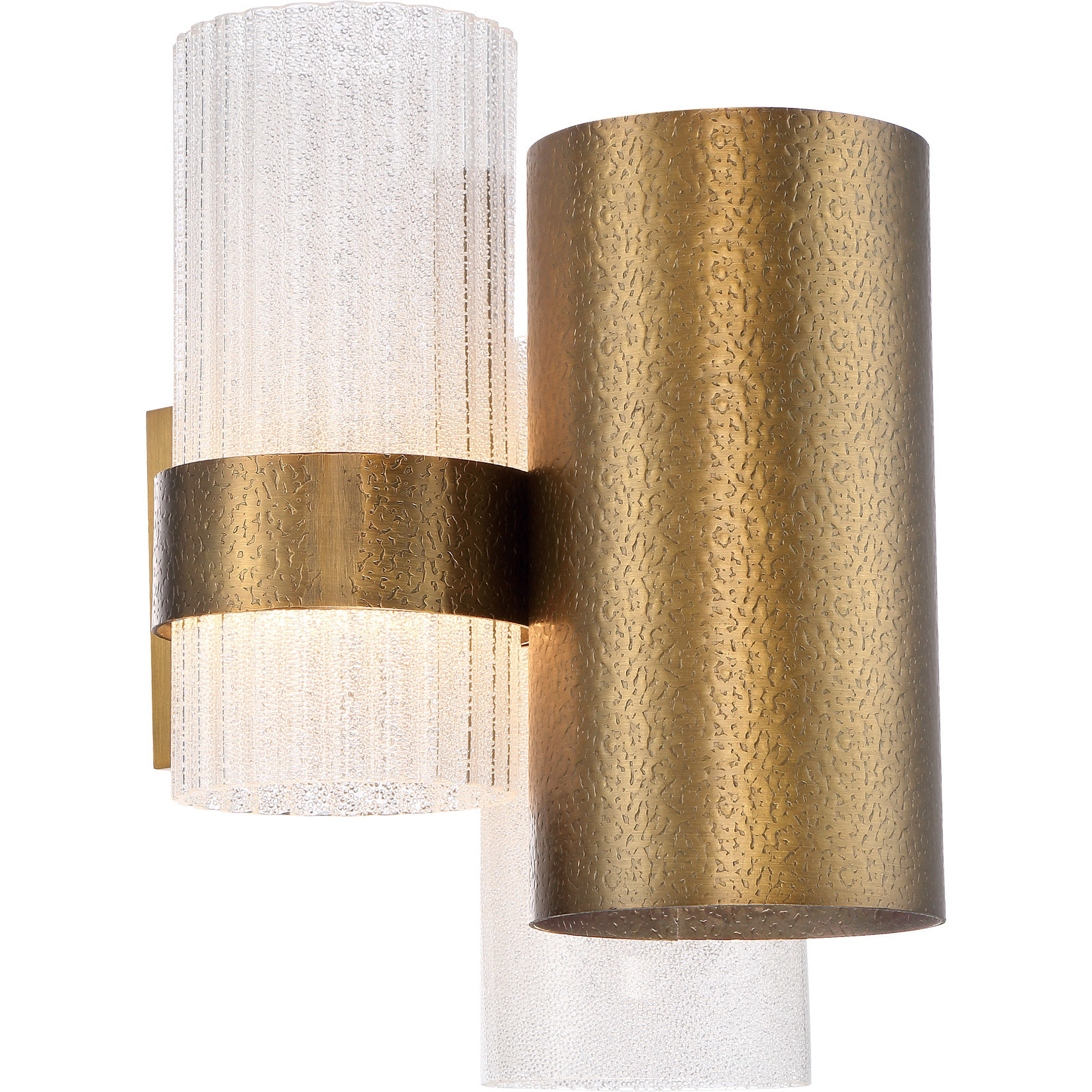 Harmony LED 10.56 inch Aged Brass Wall Sconce Wall Light