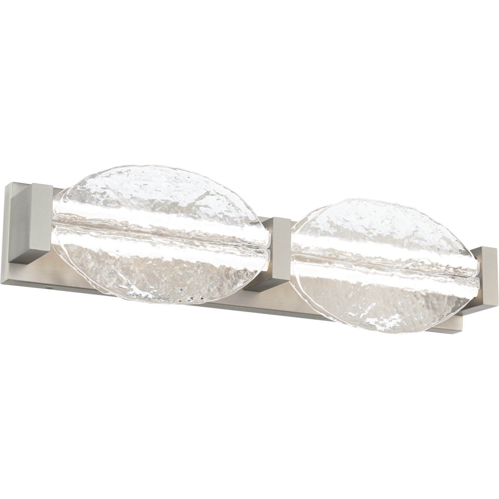 Deco LED 4 inch Brushed Nickel ADA Indoor Wall Lighting in 2700K