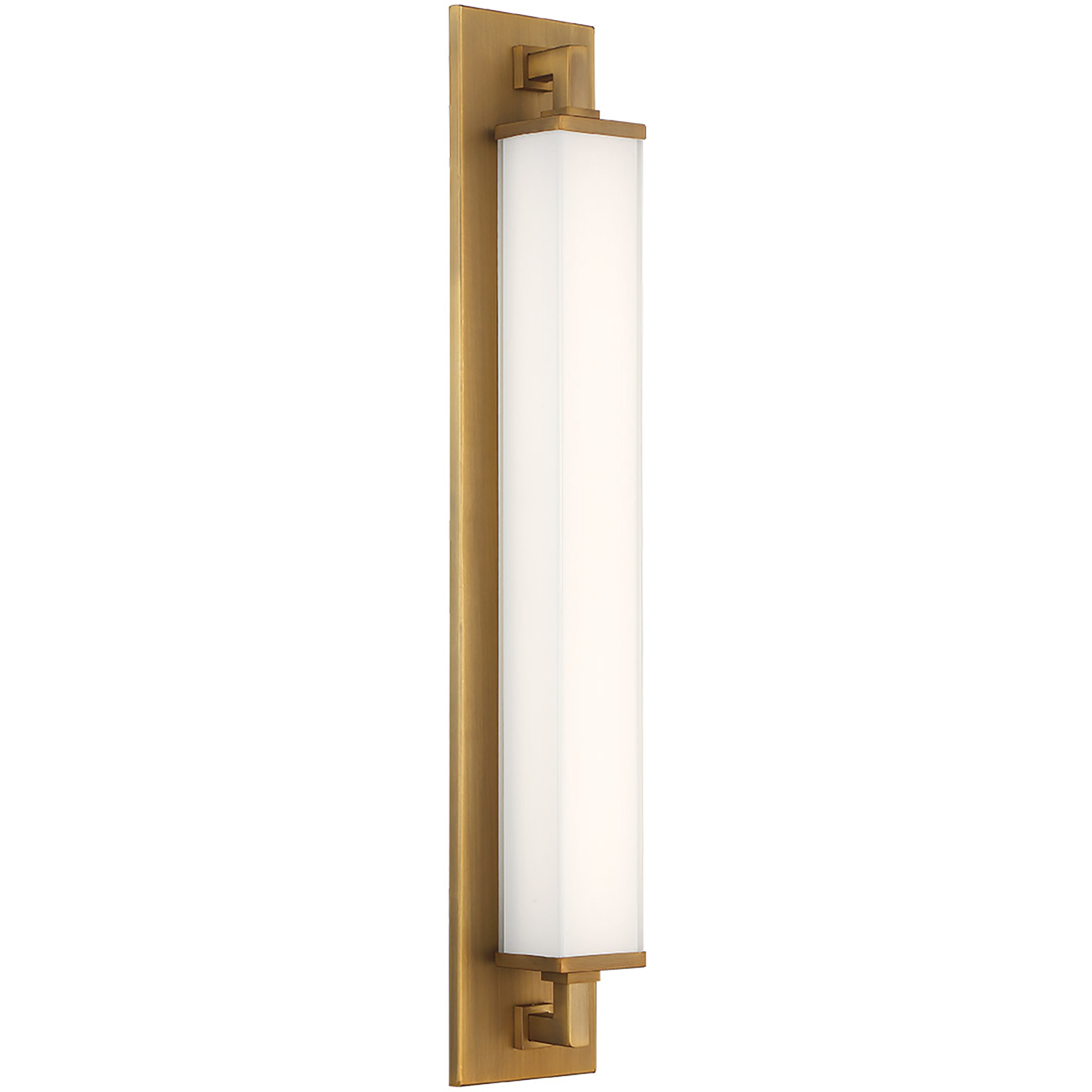 Gatsby LED 4 inch Aged Brass ADA Wall Sconce Wall Light