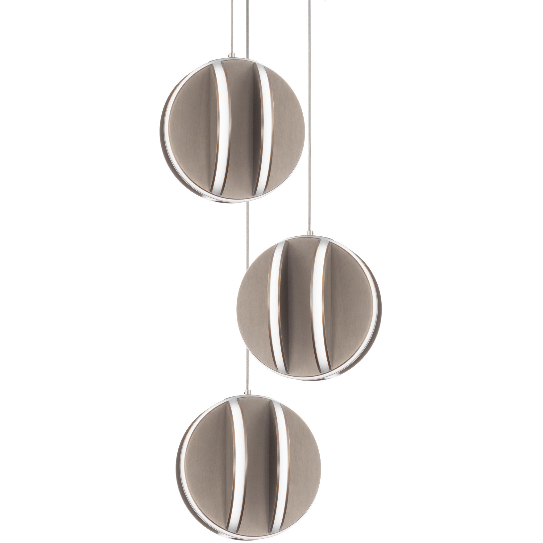 Carillion 1 Light 12 inch Brushed Nickel Pendant Ceiling Light