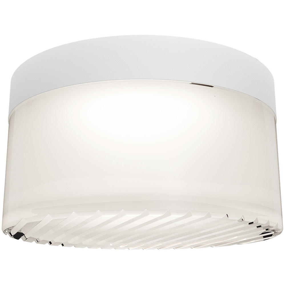 Tuck III LED 5.38 inch Black Outdoor Flush Mount