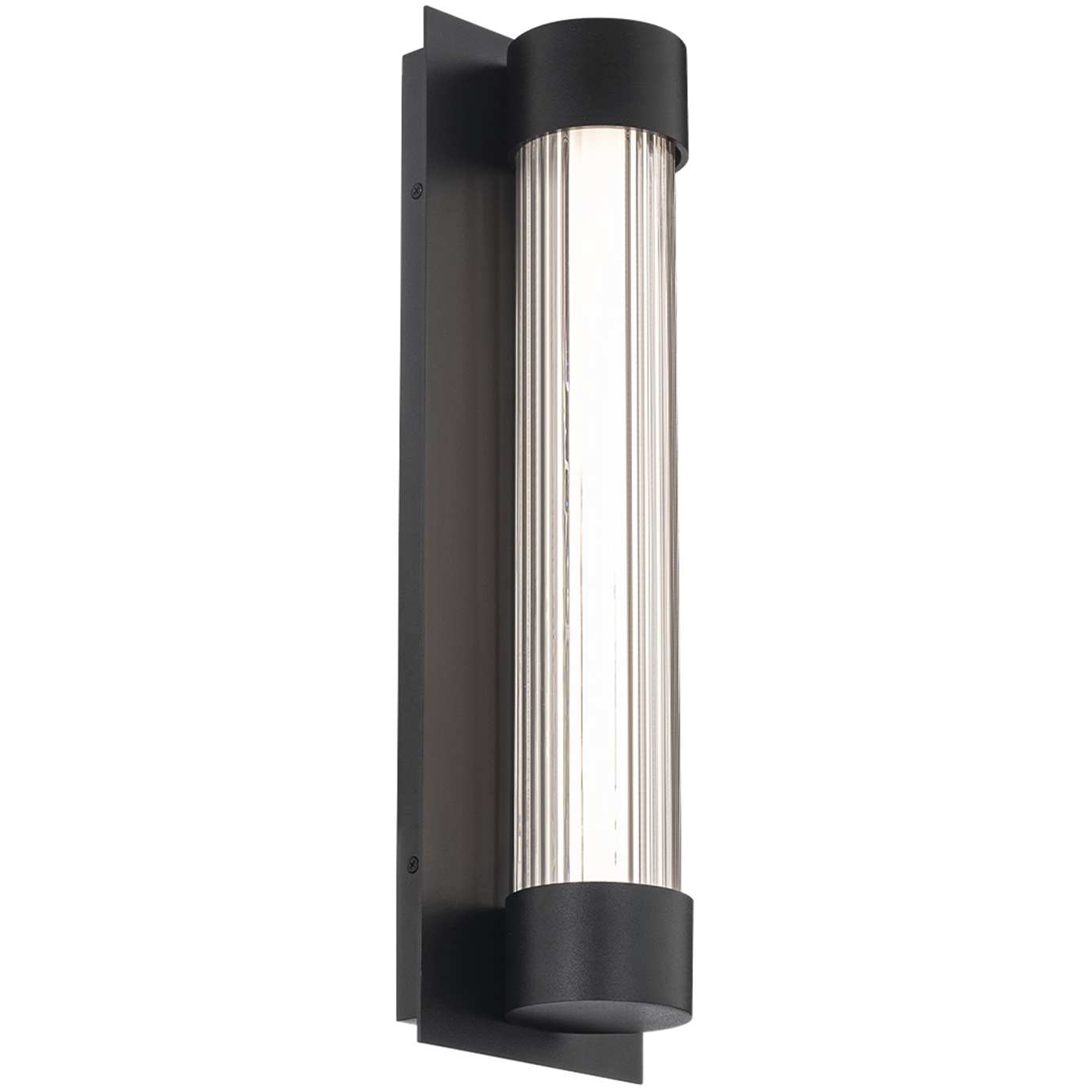 Chyzel LED 18 inch Black Outdoor Wall Lighting in 2700K