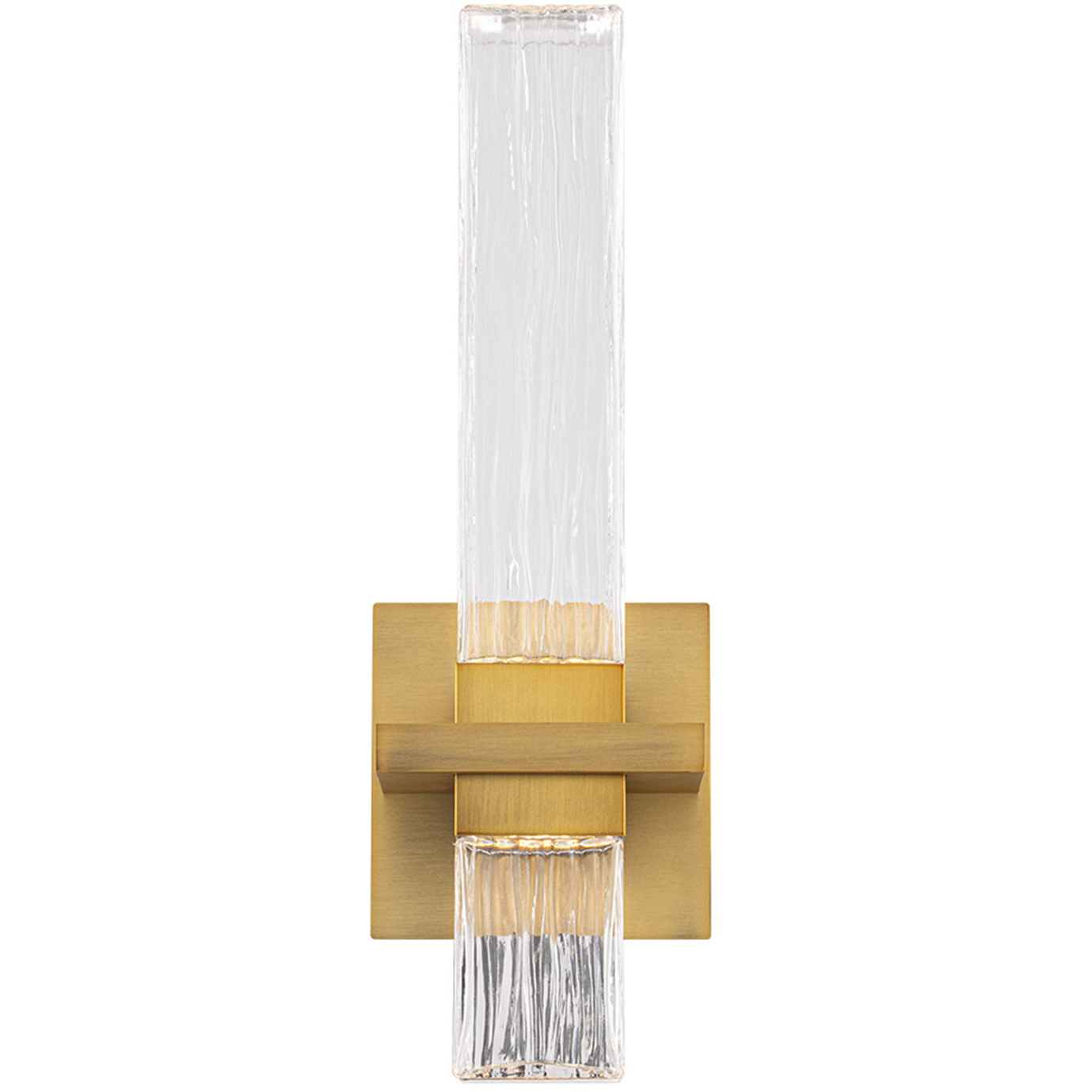 Cinaplex LED 4 inch Aged Brass ADA Wall Sconce Wall Light