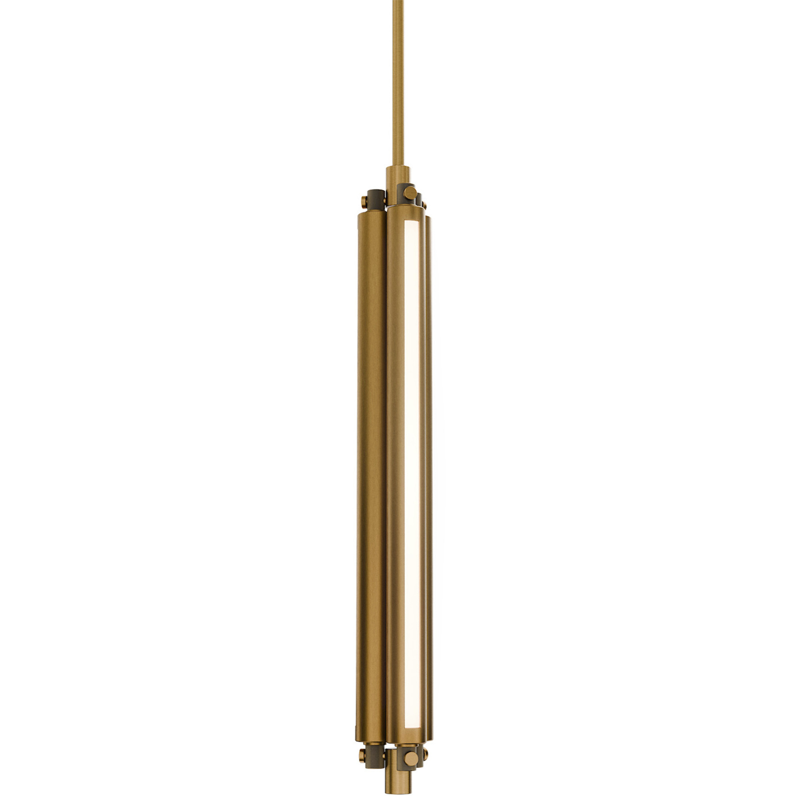 Trice LED 3.25 inch Aged Brass Mini-Pendant Ceiling Light