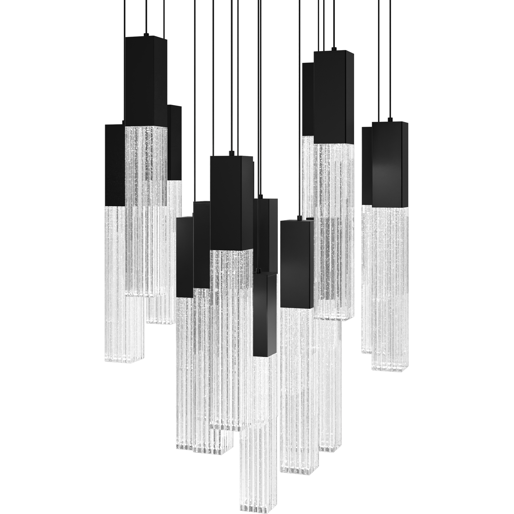 Cinema LED 23 inch Black Indoor Hanging Lighting Ceiling Light