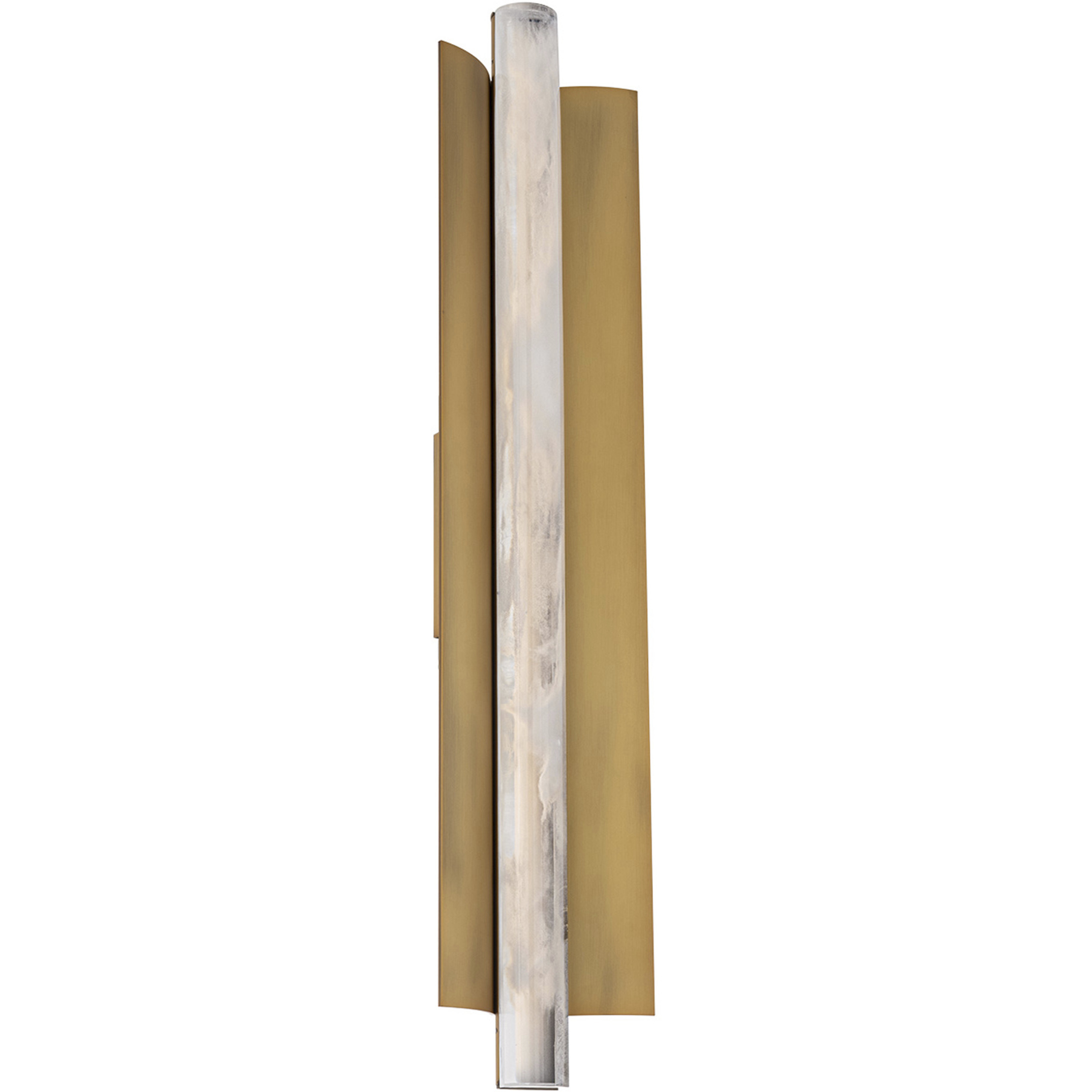 Rapper LED 2.5 inch Aged Brass ADA Wall Sconce Wall Light