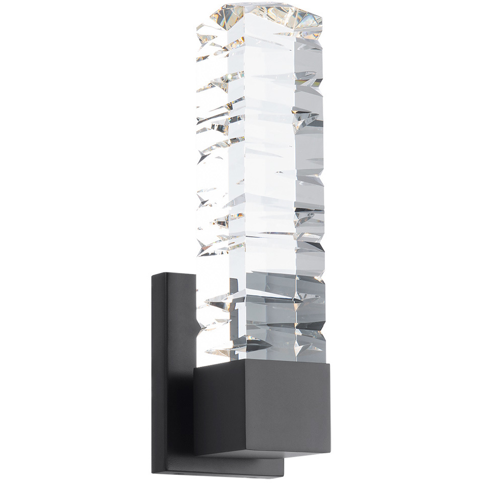 Juliet 1 Light 4.75 inch Black Wall Sconce Wall Light in 15in.