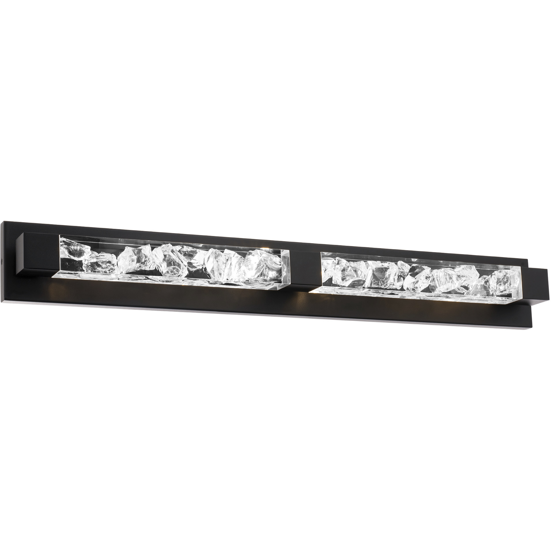 Terra 2 Light 34 inch Black Vanity Bath Light Wall Light