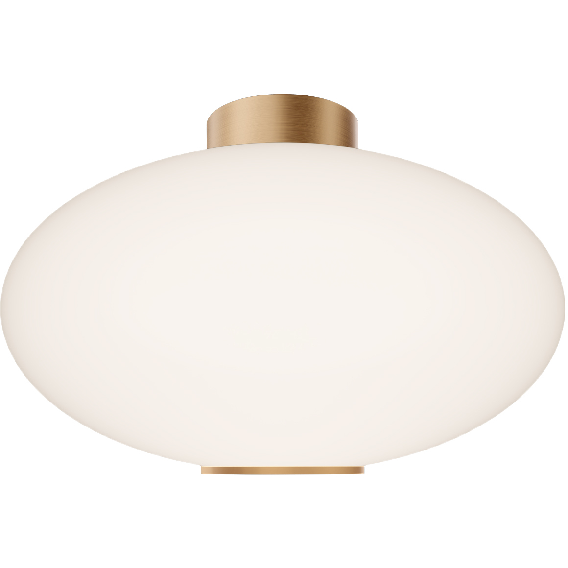 Illusion LED 22.1 inch Aged Brass Indoor Ceiling Lighting in 2700K