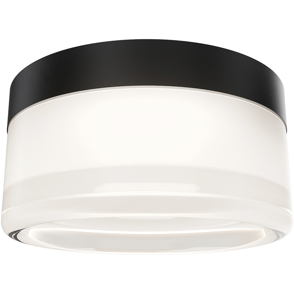 Tuck II LED 5.38 inch White Outdoor Flush Mount